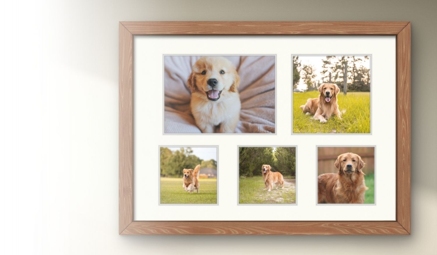 12x16 Custom Multi-Opening Mats | Collage mats with various openings.