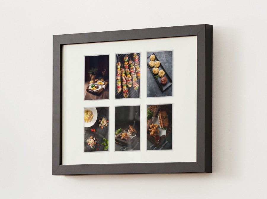 18x24" Six-Photo Grid Mat