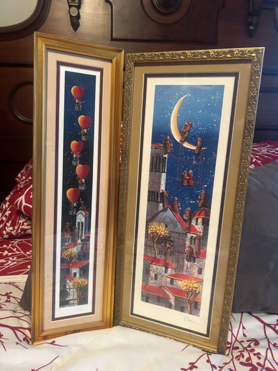 Lenny Stote | Nightfall in Assisi Work by Artist Vincenzo Martini