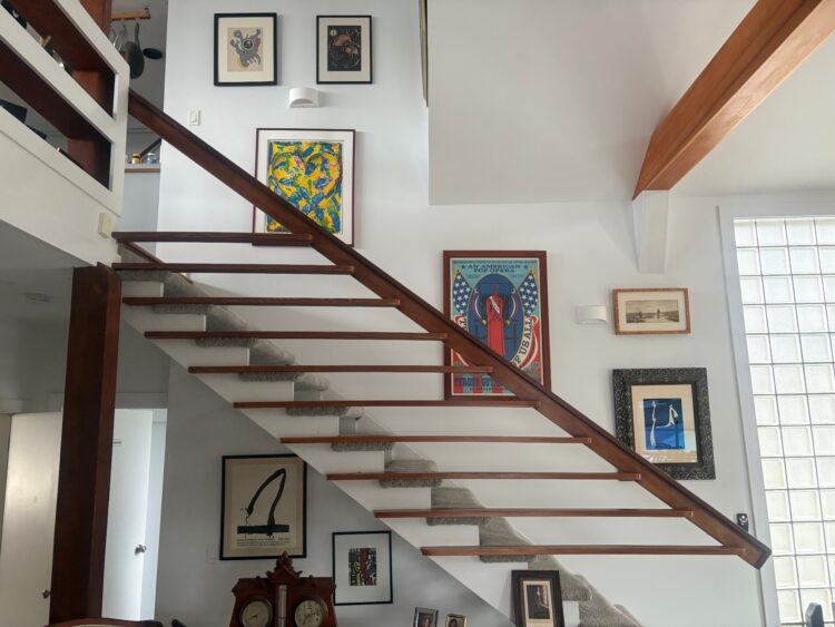 Terry Low | Staircase Gallery Wall