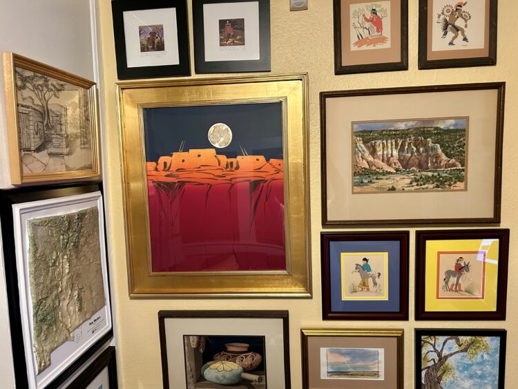 Thomas Patchen | Home Office Gallery Wall