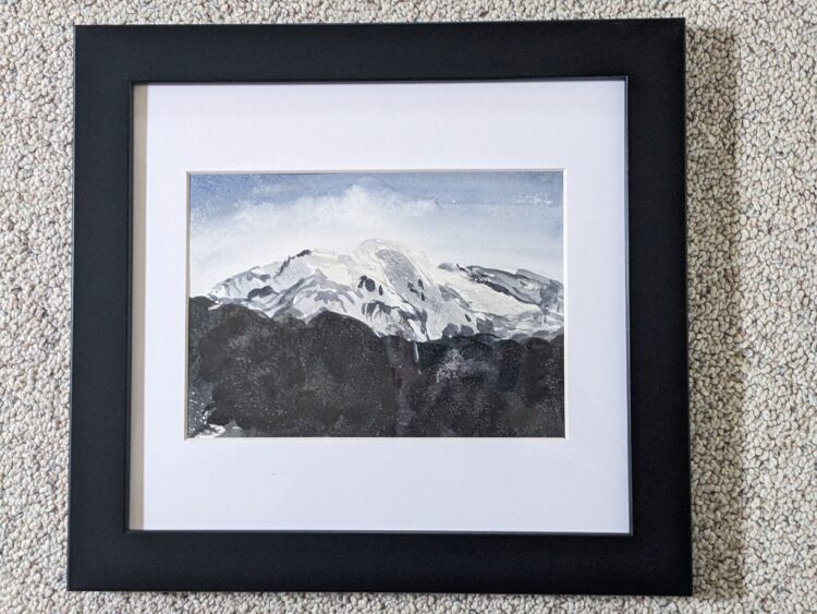 William N Kelly Mount | Sopris in the Evening